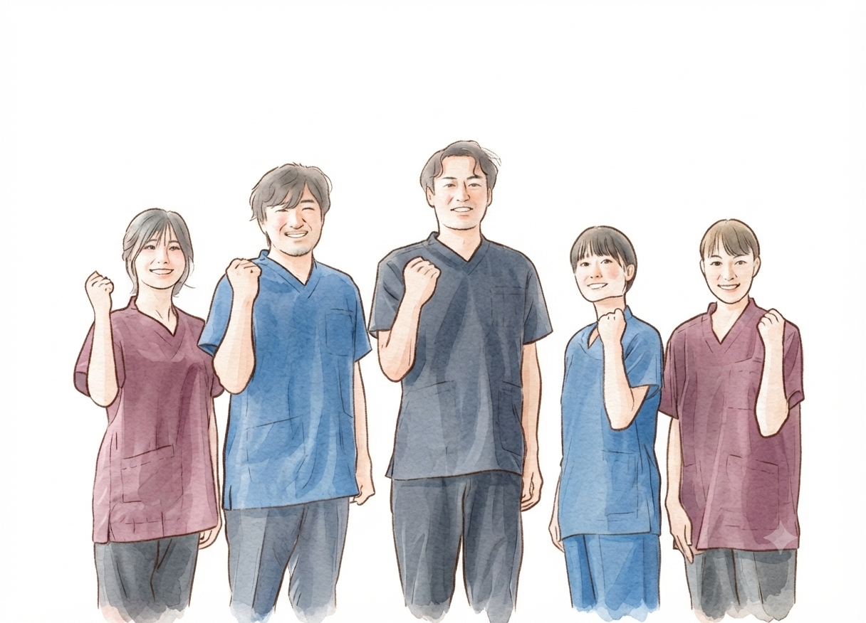 スタッフ募集・イラストイメージ